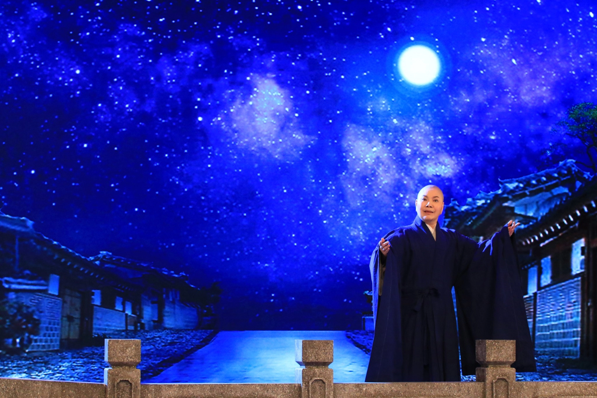 唐美雲演出元曉大師 大愛電視提供