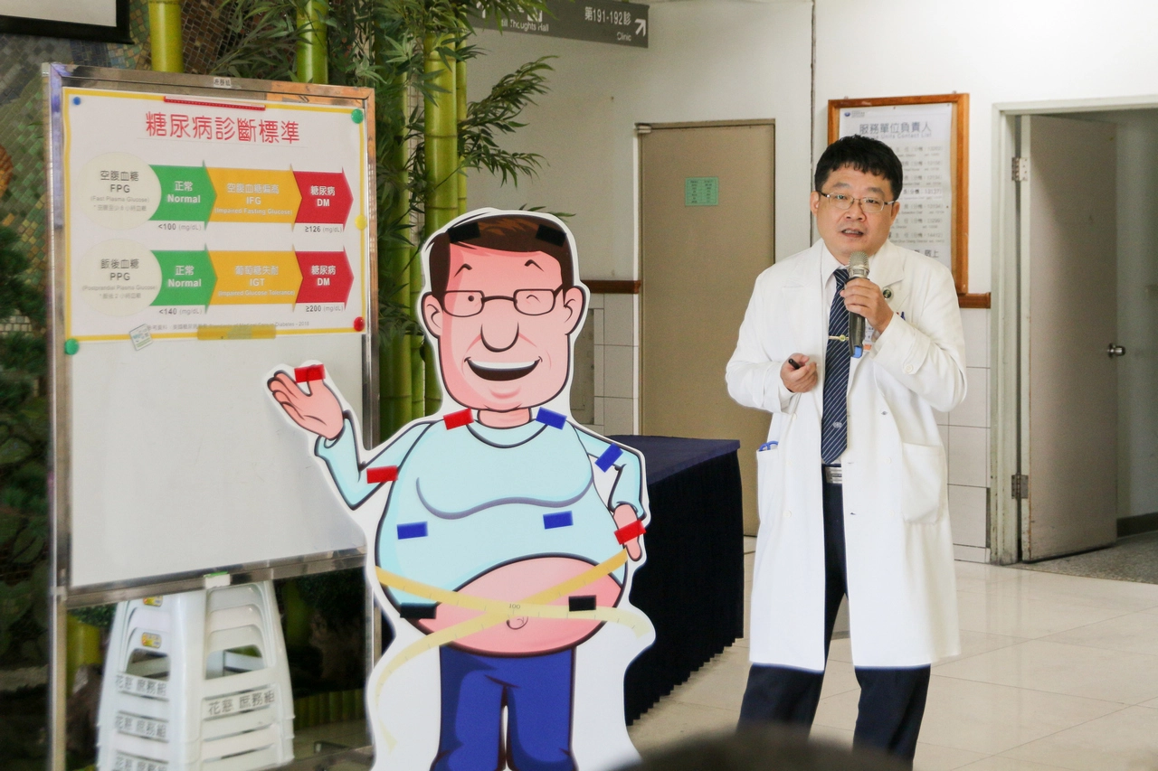 花蓮慈院新陳代謝科李哲全醫師提醒糖友，維護病友的良好控糖關鍵是「家庭支持」。