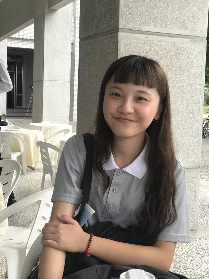 護理系一年級的王彤珈，在生命教育課程中了解造血幹細胞捐贈除了無損己身，更能夠給血液疾病患者一個重生的希望。