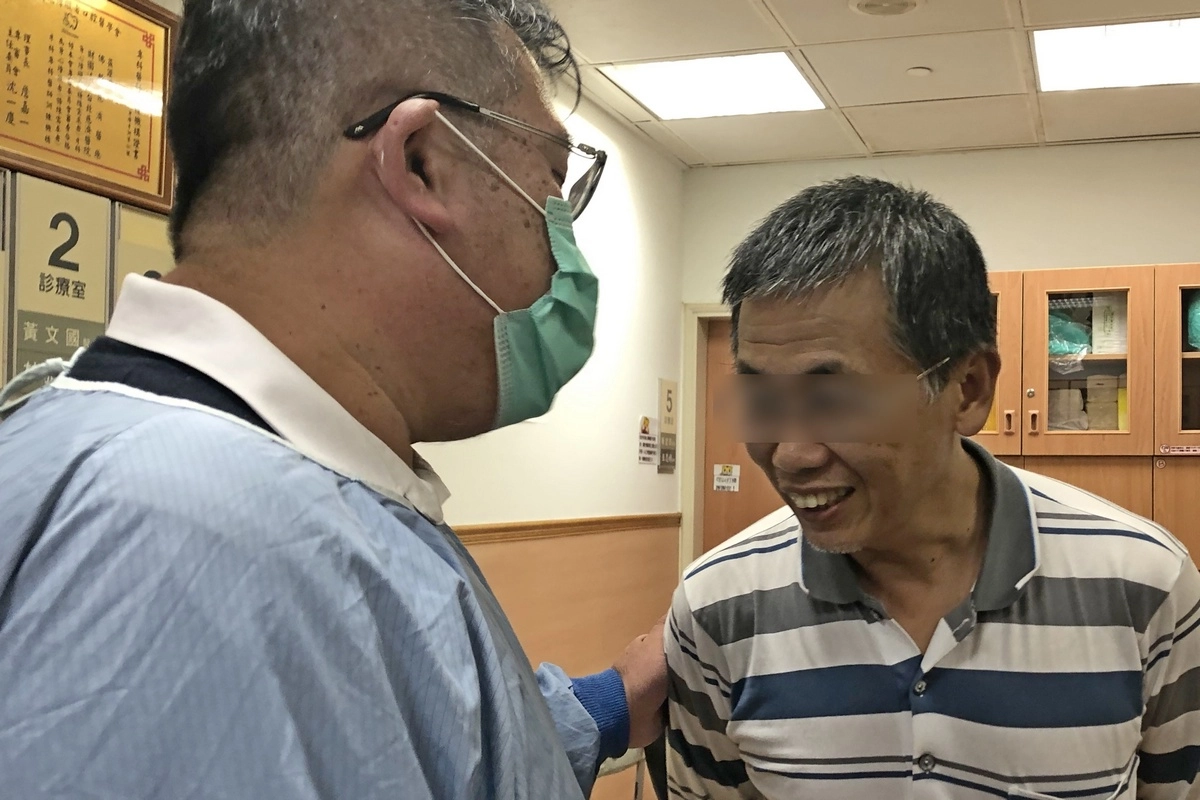 家屬感謝黃文國醫師