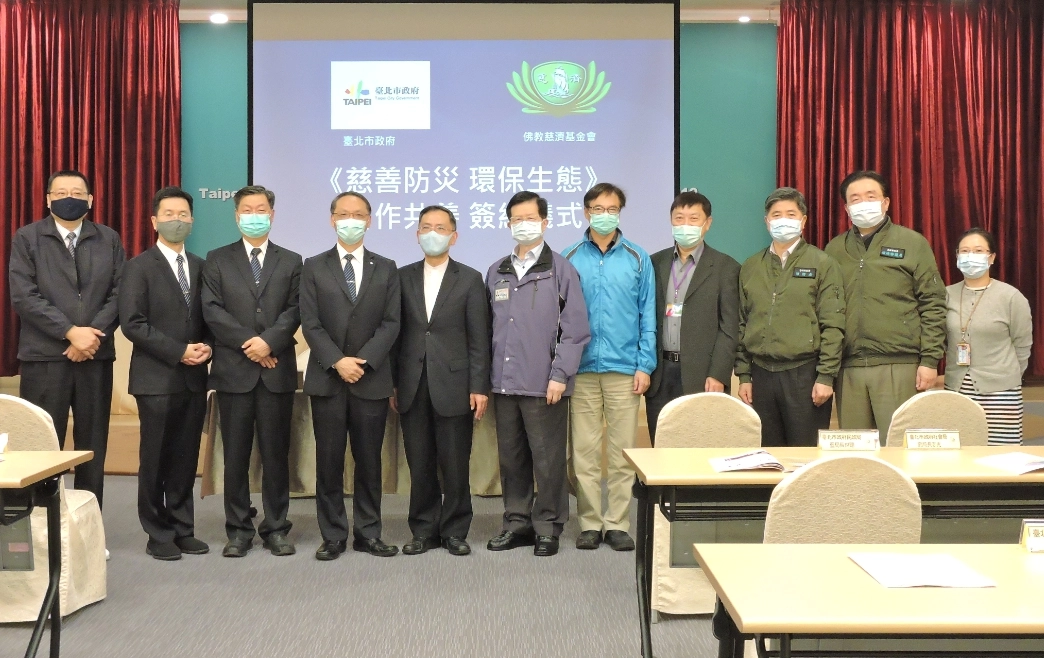 期盼臺北首善在慈濟共行的陪伴關懷下，齊心為打造宜居城市願景而努力。