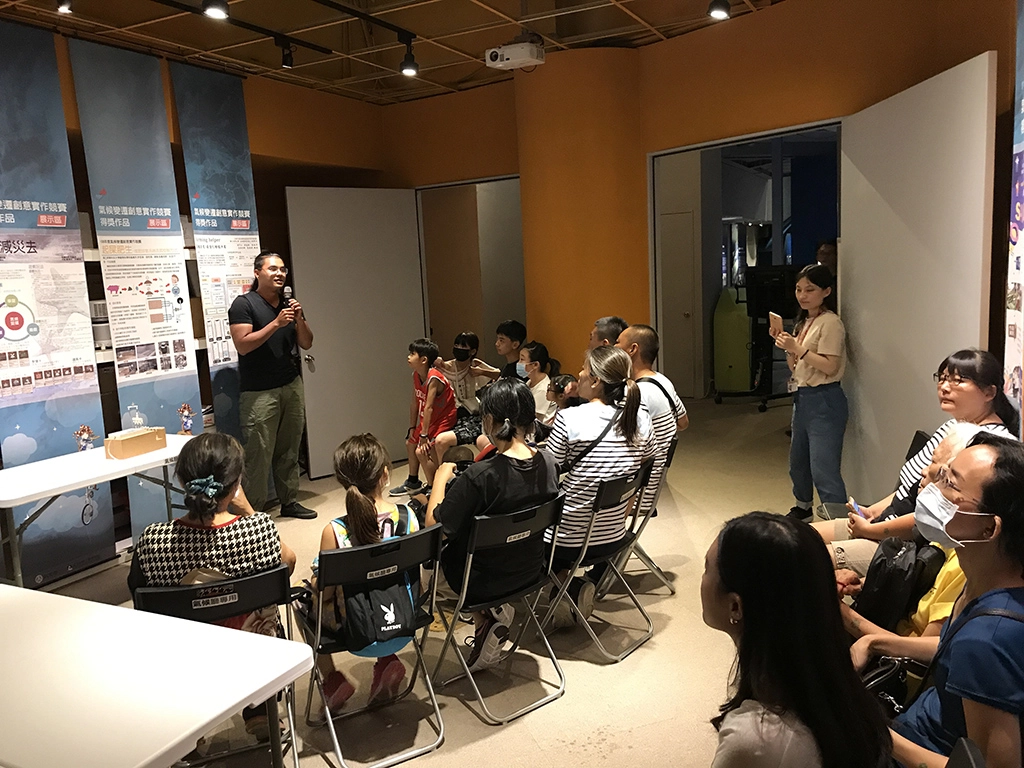 7月26日—國立屏東科技大學團隊「起死肥生」分享作品「堆肥排氣系統及其控制方式」。