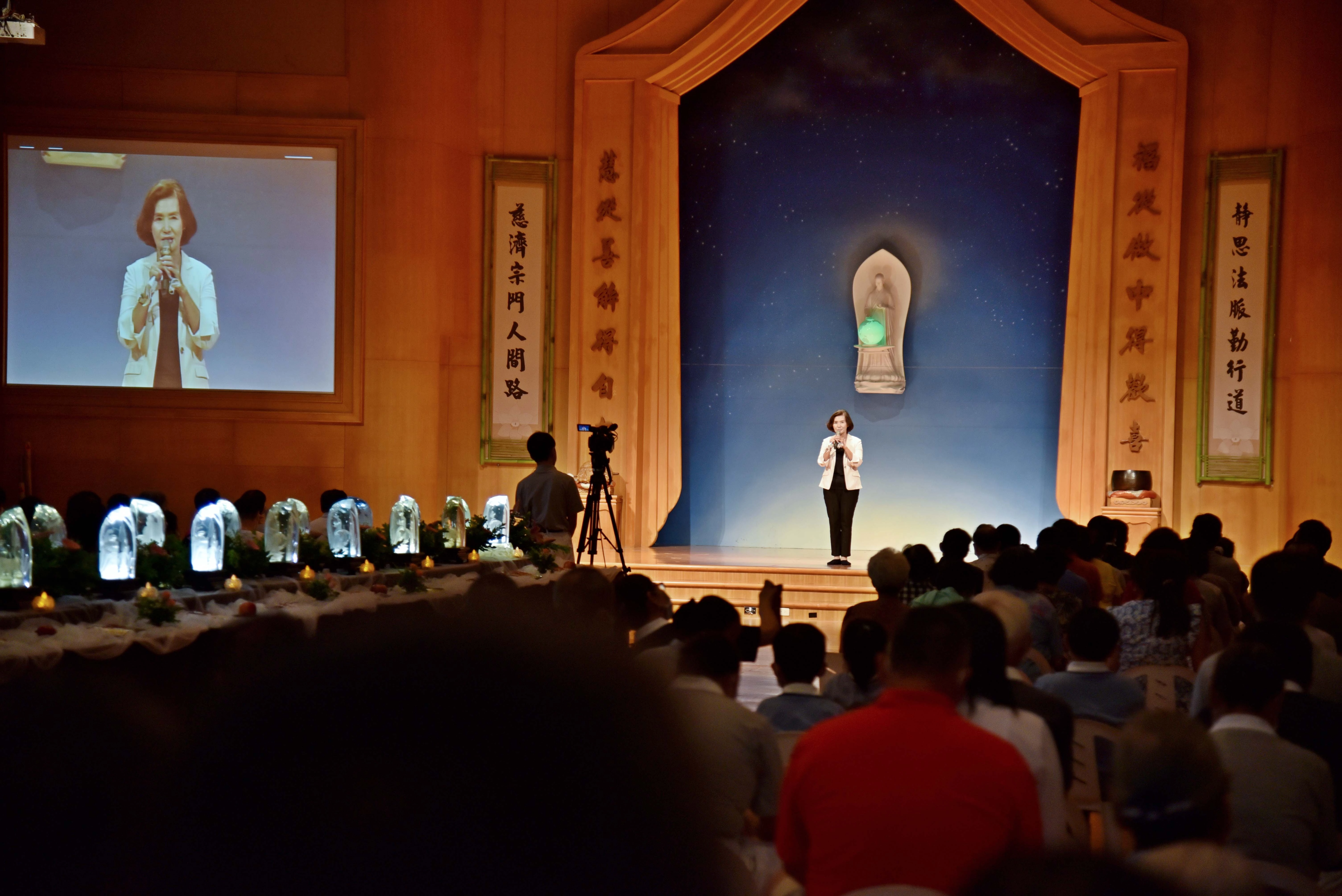 縣長林姿妙勉勵民眾一起來經營宜蘭，拼出宜蘭的好生活好健康。