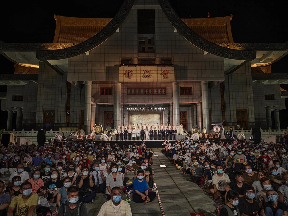 全體大合影。(圖為慈濟基金會提供)