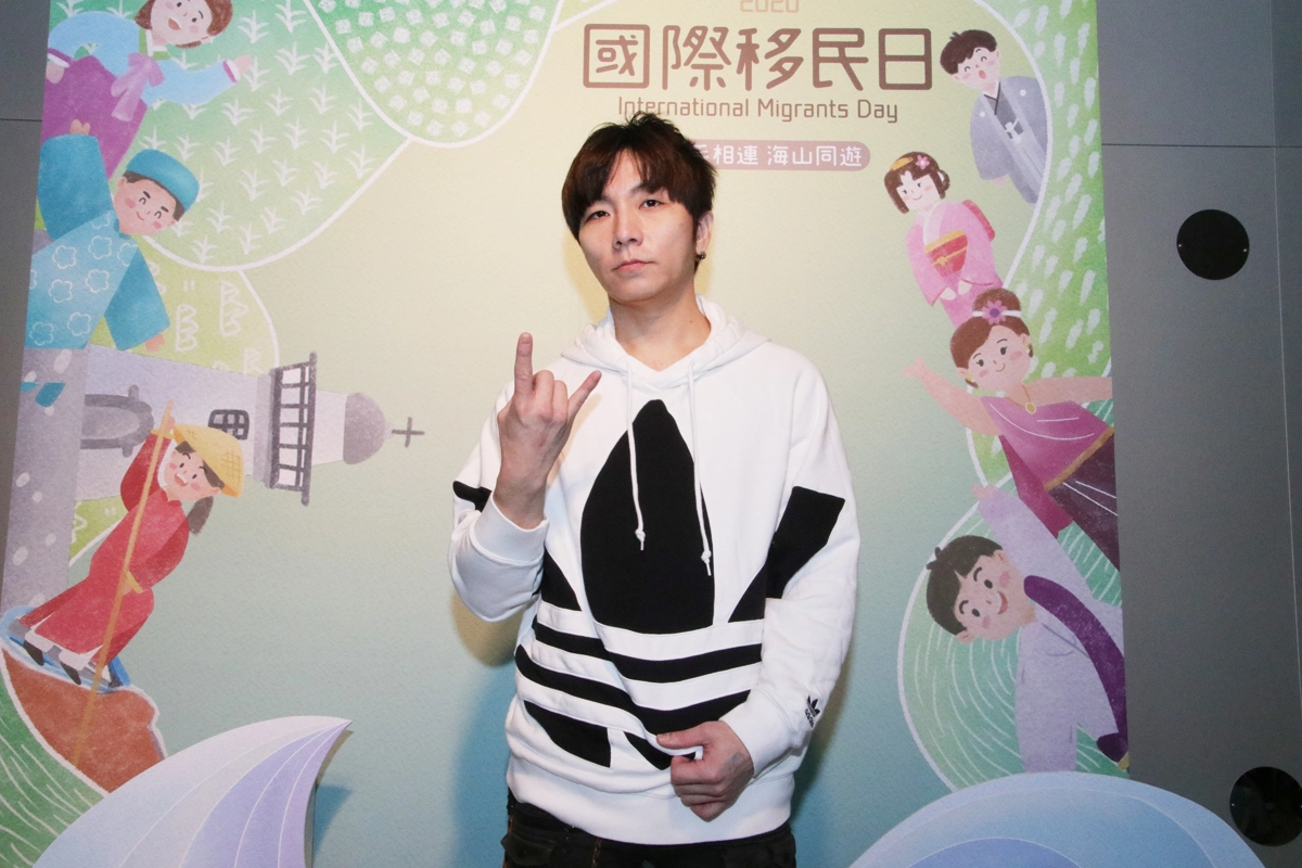 後藤史圭是蕭敬騰「獅子LION」樂團的貝斯手，他強力推薦臺灣音樂環境非常棒！