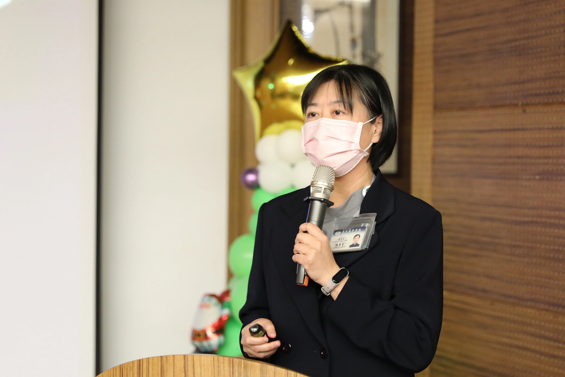 花蓮慈院醫事室副主任張菁育