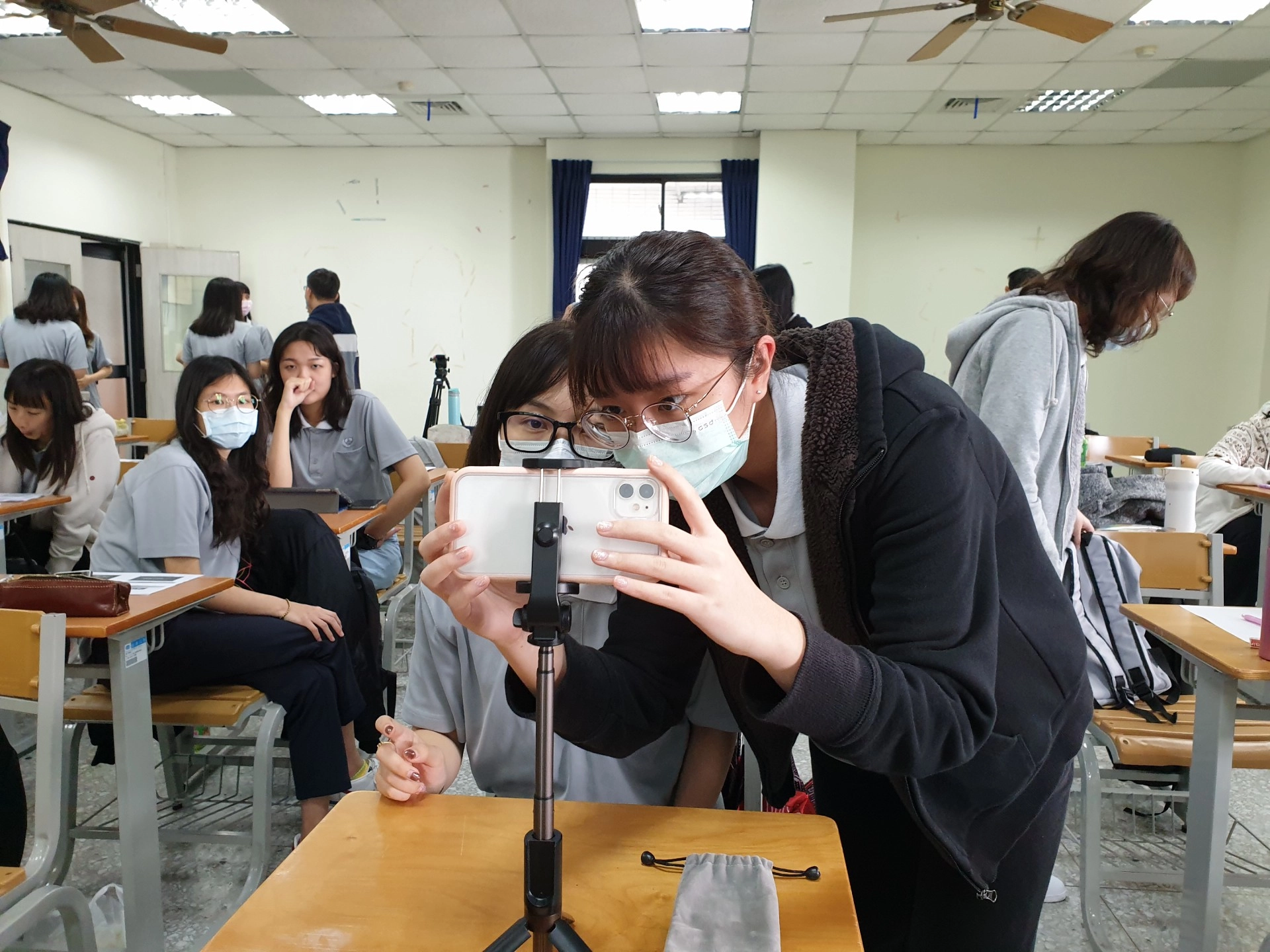 慈濟大學護理系上課情形