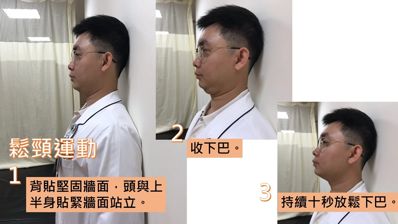 第一種是鬆頸運動。