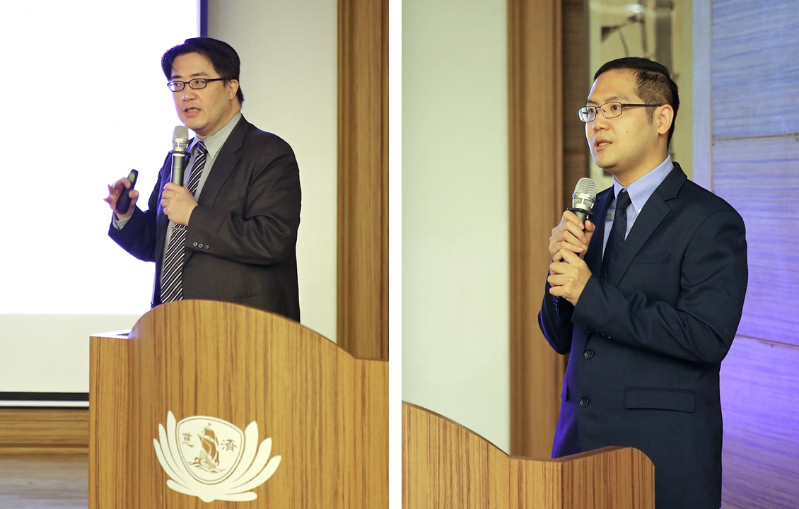 （左圖）高齡領域專家陳亮恭也是北榮高齡醫學中心主任，（右圖）老年醫學科主任高聖倫。