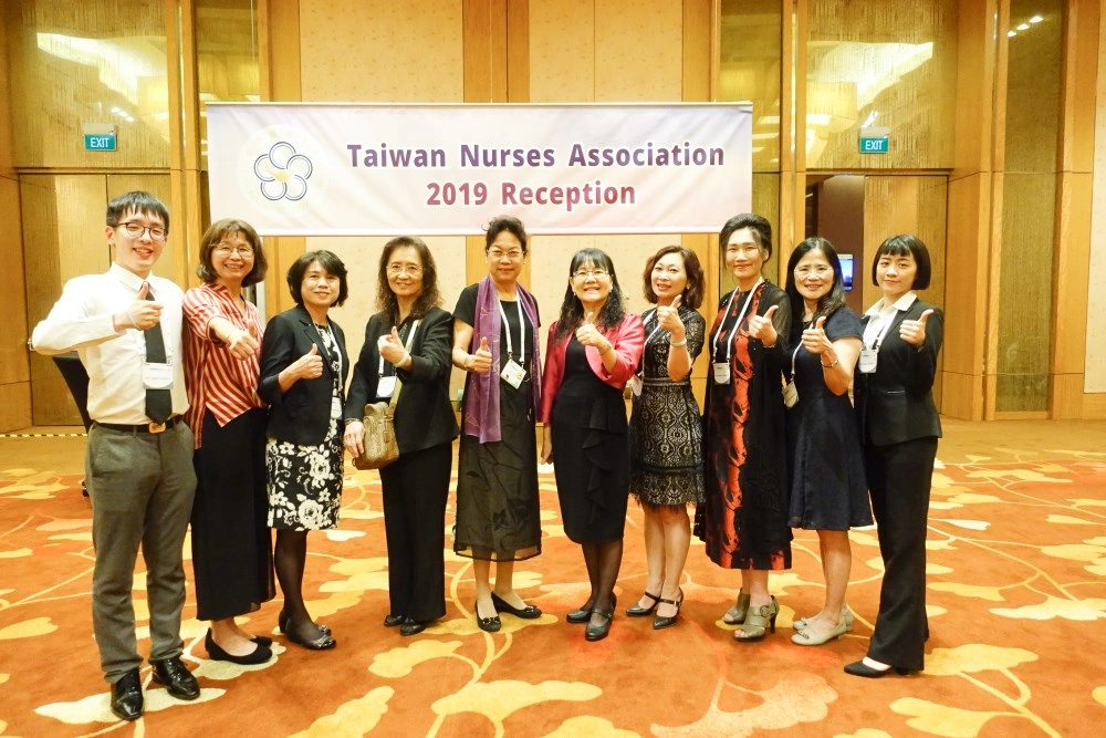 臺灣護理學會於ICN 大會中負責晚會接待，增加臺灣能見度。