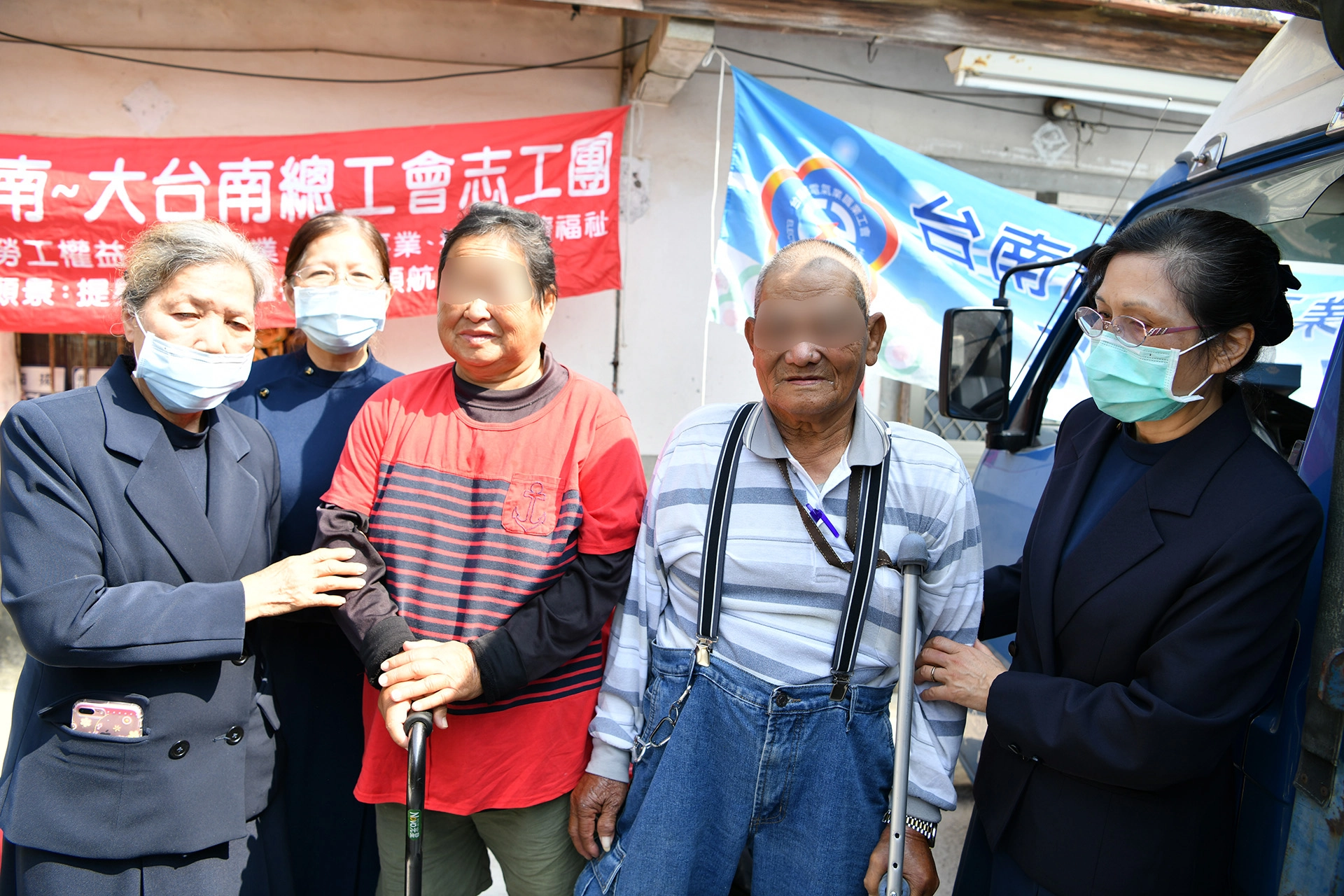 慈濟志工洪清坤表示，看到這麼多工會成員的共同協力，一起成就助人的好事，除了感恩更是滿滿的歡喜。