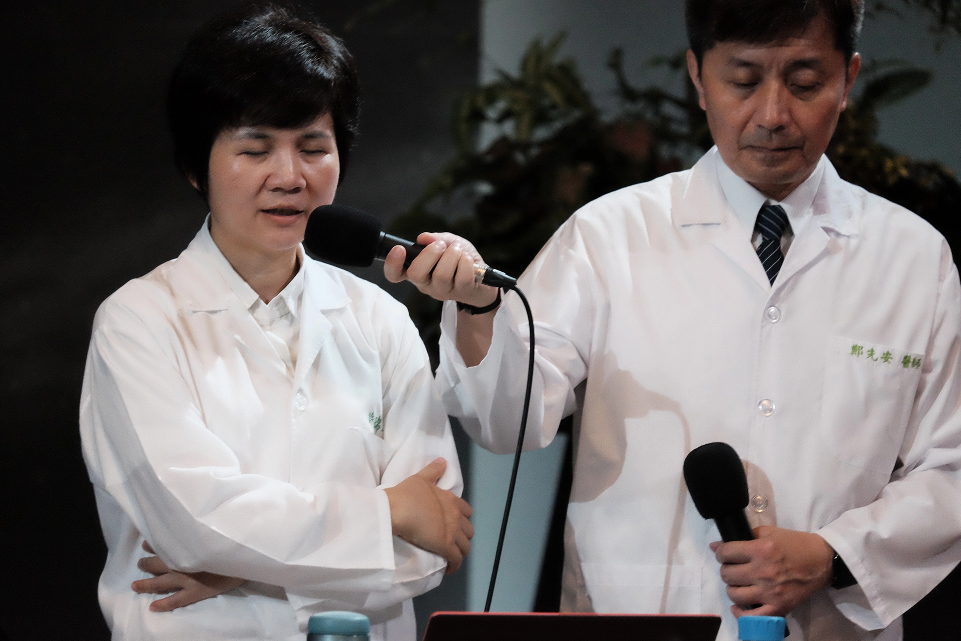 許瑞云現場教導減壓方式：維持正念、去除焦慮失眠。