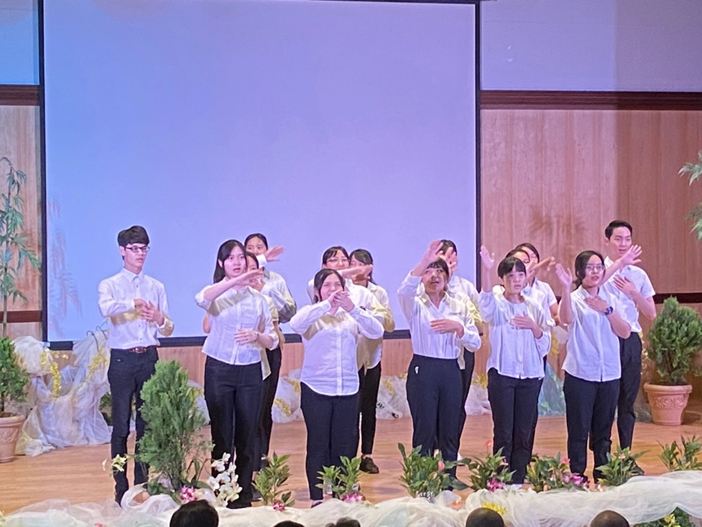 第十三屆學子演繹工作，送江淑慎老師最後一程。