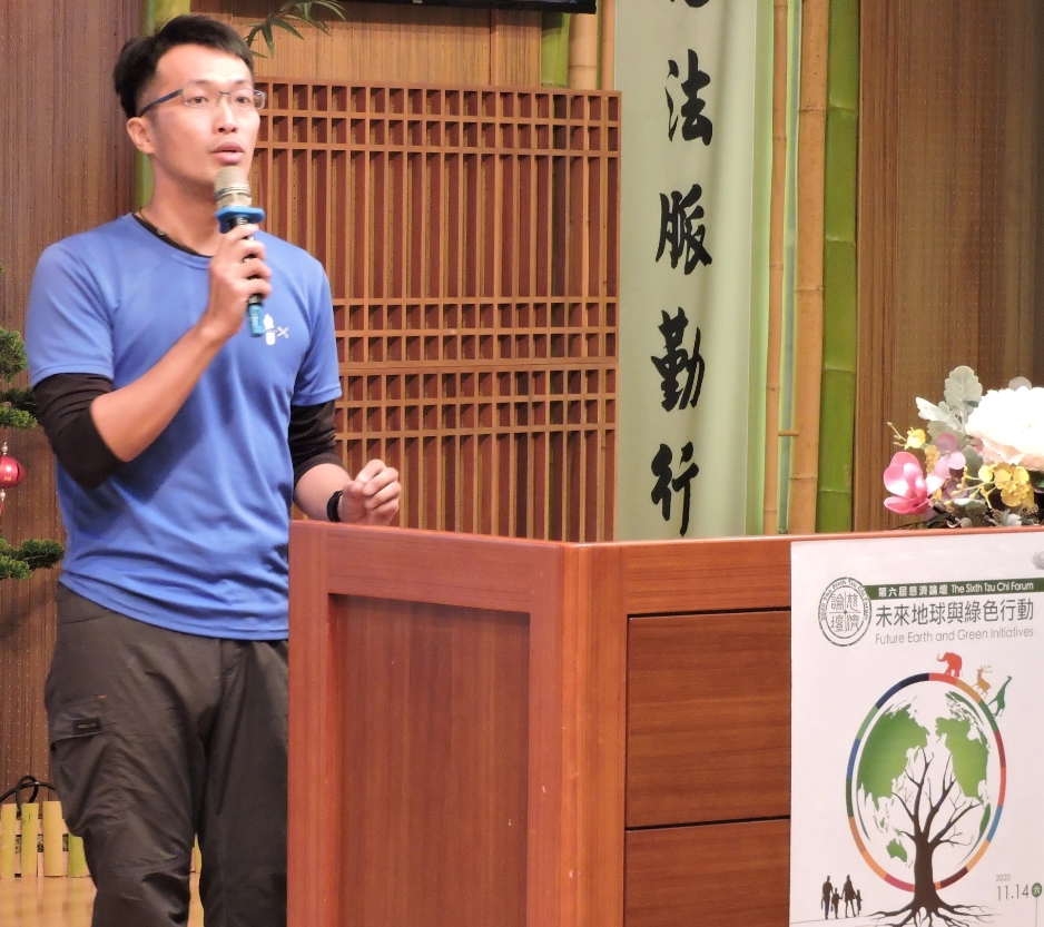 「海湧工作室」陳人平執行長有感而發，與其斟酌在環境改善有多大成效，應該帶動更多環境保護者，實踐守護環保的行動。