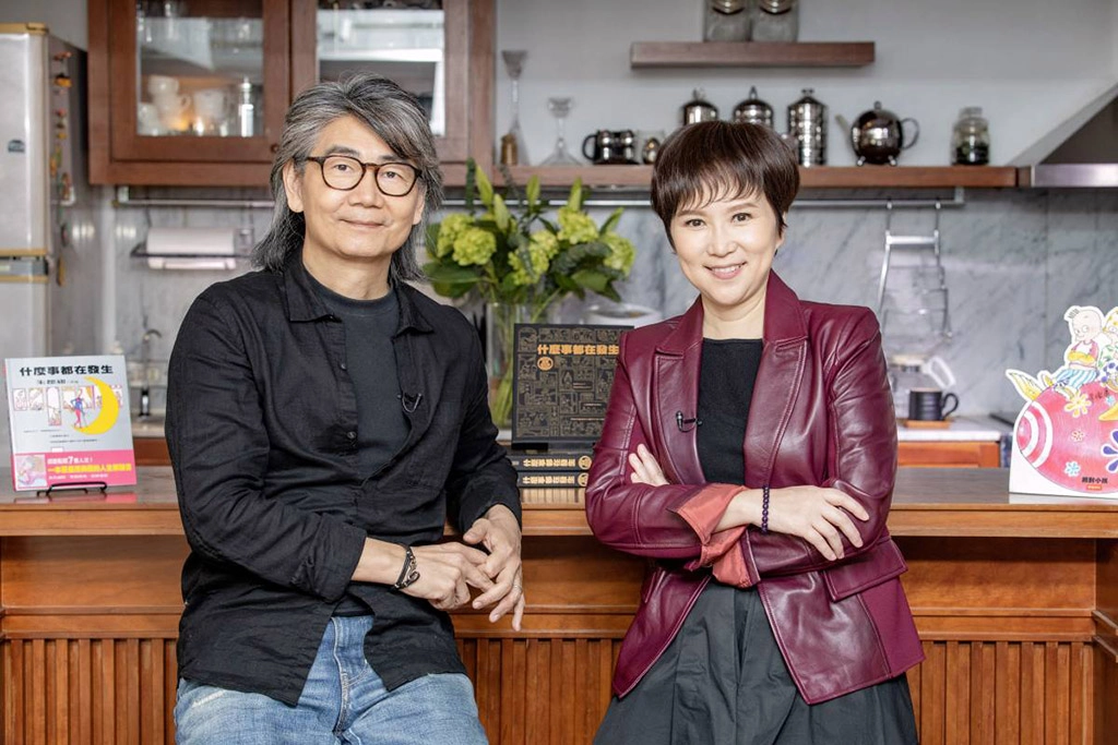 實景錄製是《名人書房》的一大特色，第三季實地走訪了朱德庸工作室。