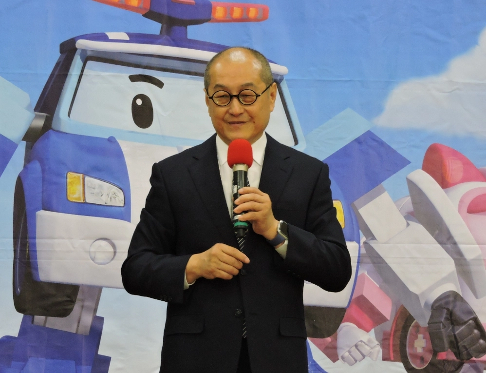 慈濟基金會劉濟雨副執行長表示，要感恩臺灣有很好的學習環境，並在政府與全民共同落實防疫的努力下，才能如常舉辦活動。