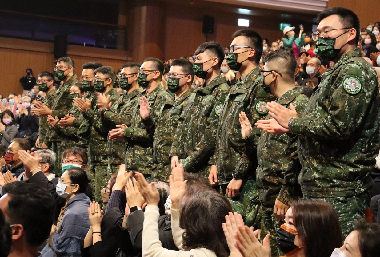國軍化兵群。