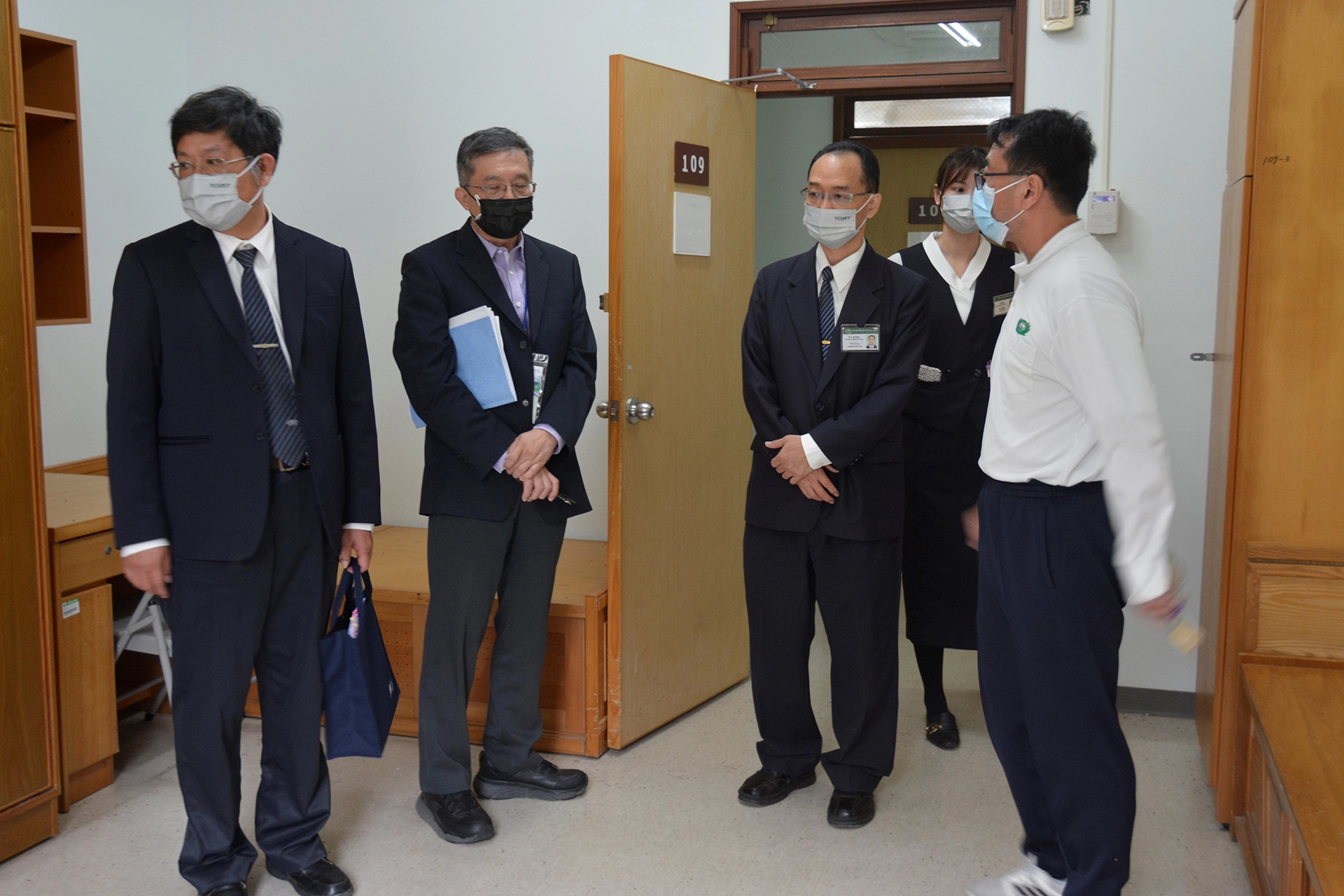 參訪學生宿舍