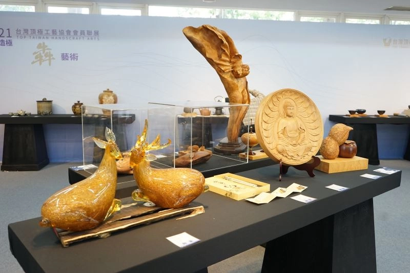 「2021登峰造極__犇藝術」工藝展覽現場