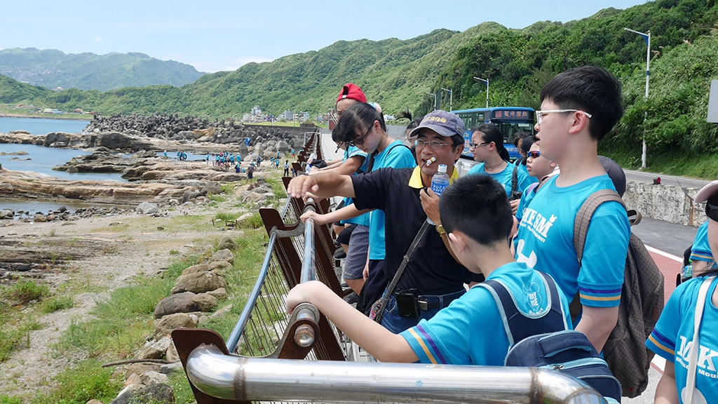 環境變遷海岸解說—基隆海都青年壯遊點戶外教育活動