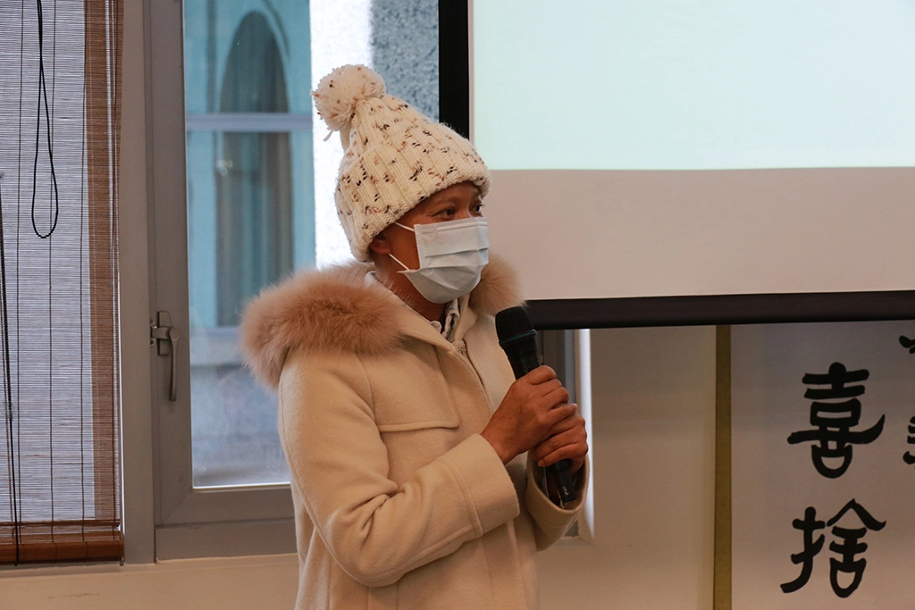 羅女士呼籲更多人加入慈濟骨髓資料庫建檔，讓有需要的病人能重獲新生。