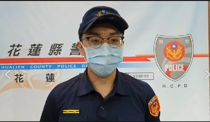 花蓮分局中華所長張軒智