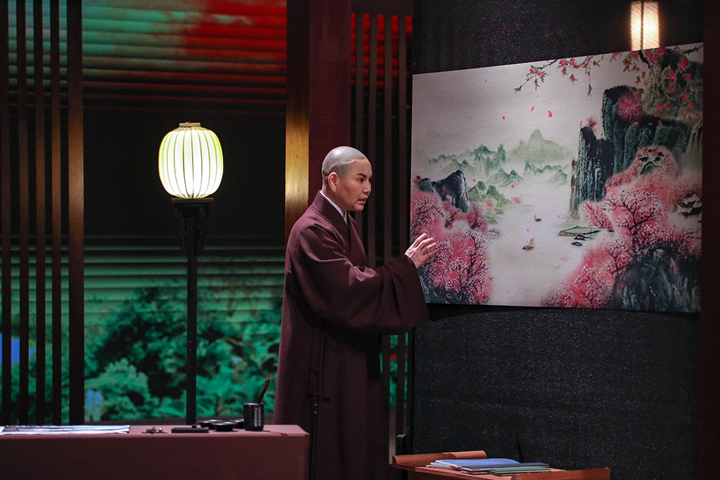 善導大師幼年歷經戰亂十分嚮往陶淵明作品中桃花源的美好。