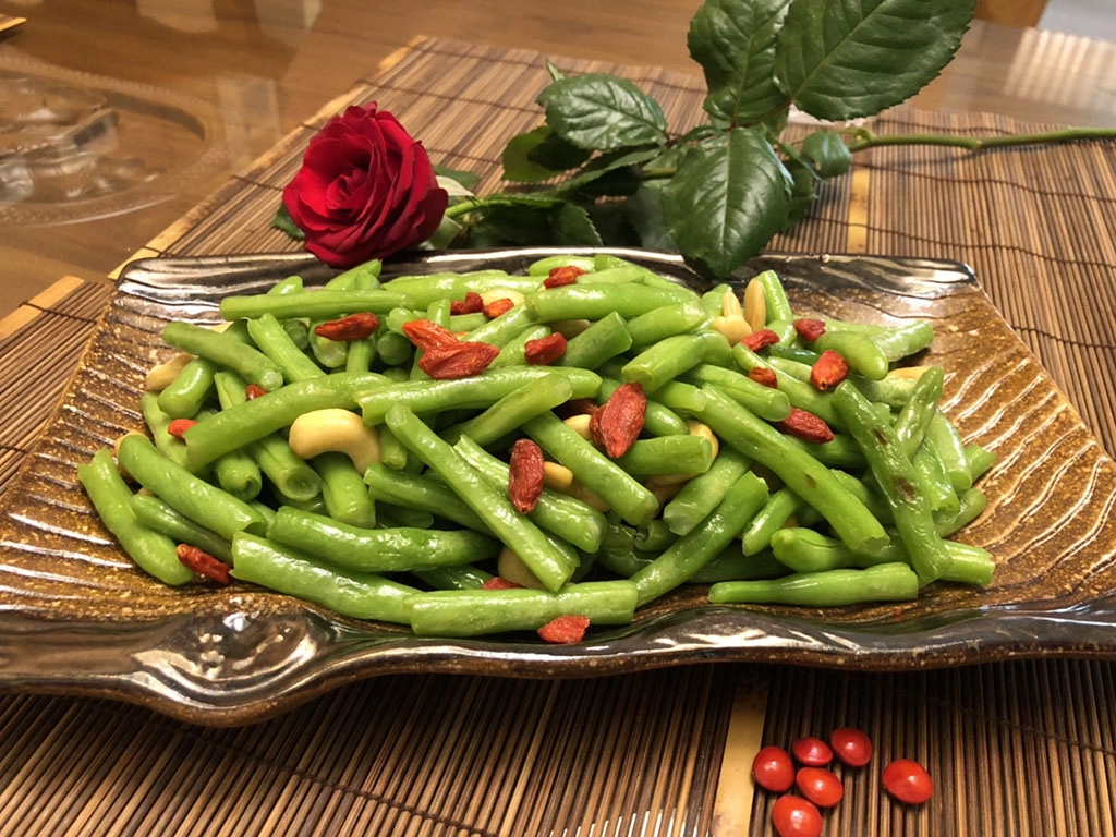 四季豆腰果枸杞