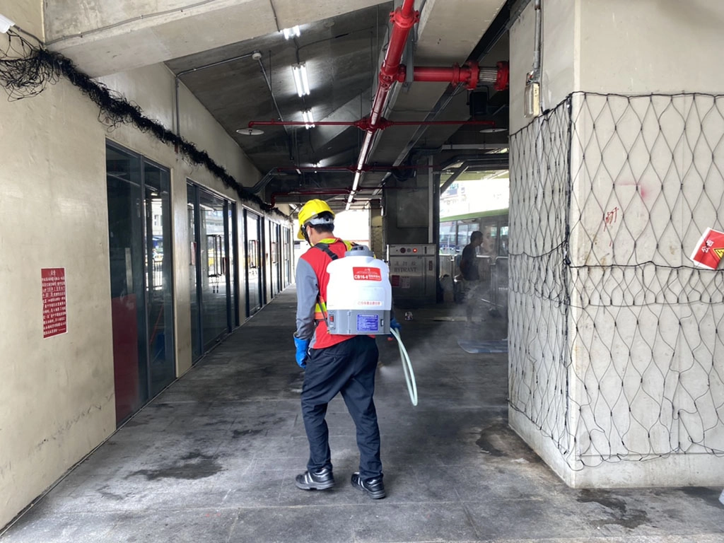 台中市府持續加強清消。