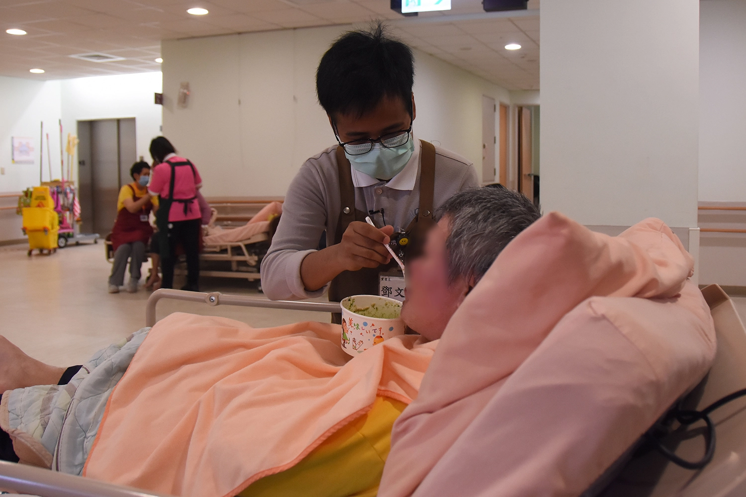 學生從服務中找到長照的意義和價值，更確定要成為專業的長期照護人員。