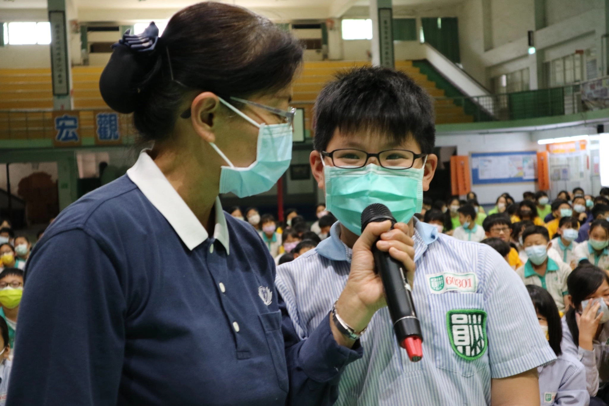 賴宇軒同學說：對於毒品所造成嚴重後果覺得很恐怖也很可怕，我一定要遠離毒品。