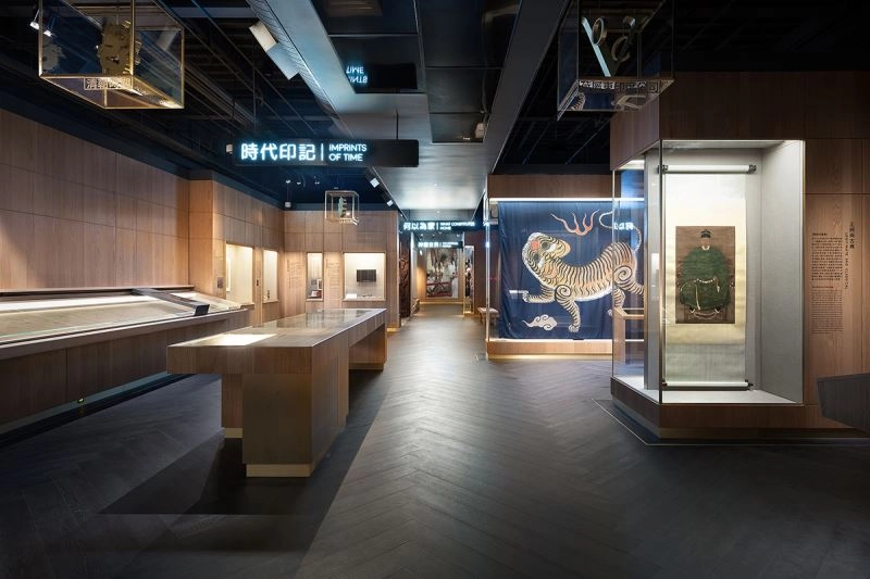 「浮生臺灣」展廳－時代印記展區。