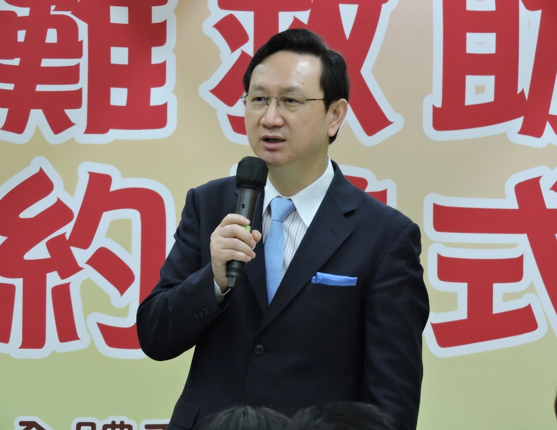 童振源強調，感恩過去有好因緣曾親自前往花蓮拜會證嚴法師，就日後雙方合作等議題向上人請益，也曾在駐泰國期間，深深感受到慈濟在海外的慈善力量。