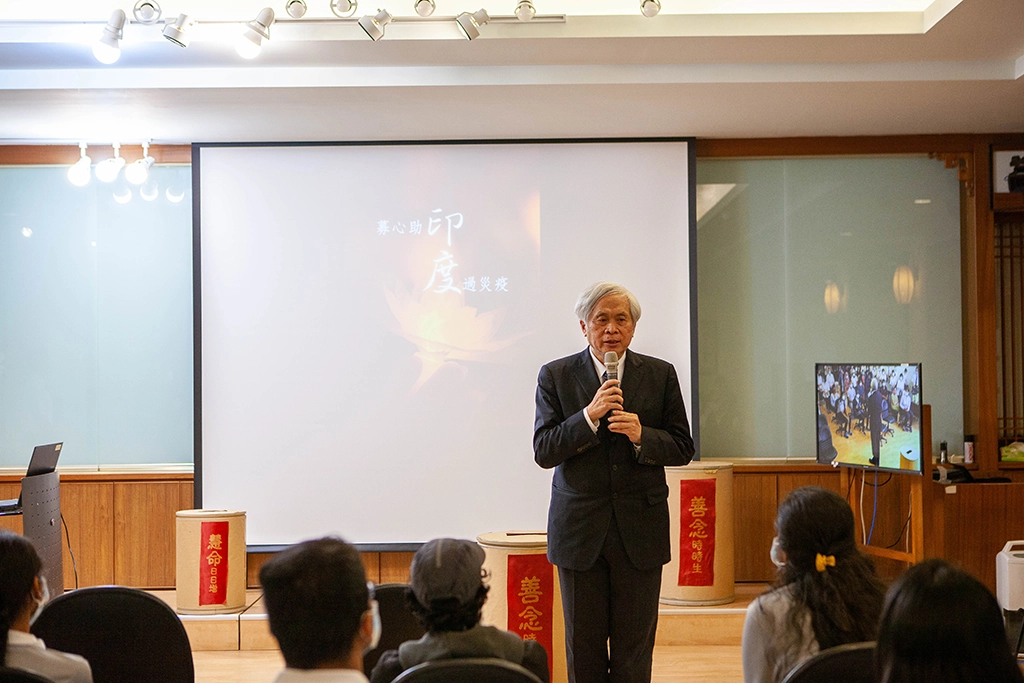 慈濟教育志業執行長王本榮。