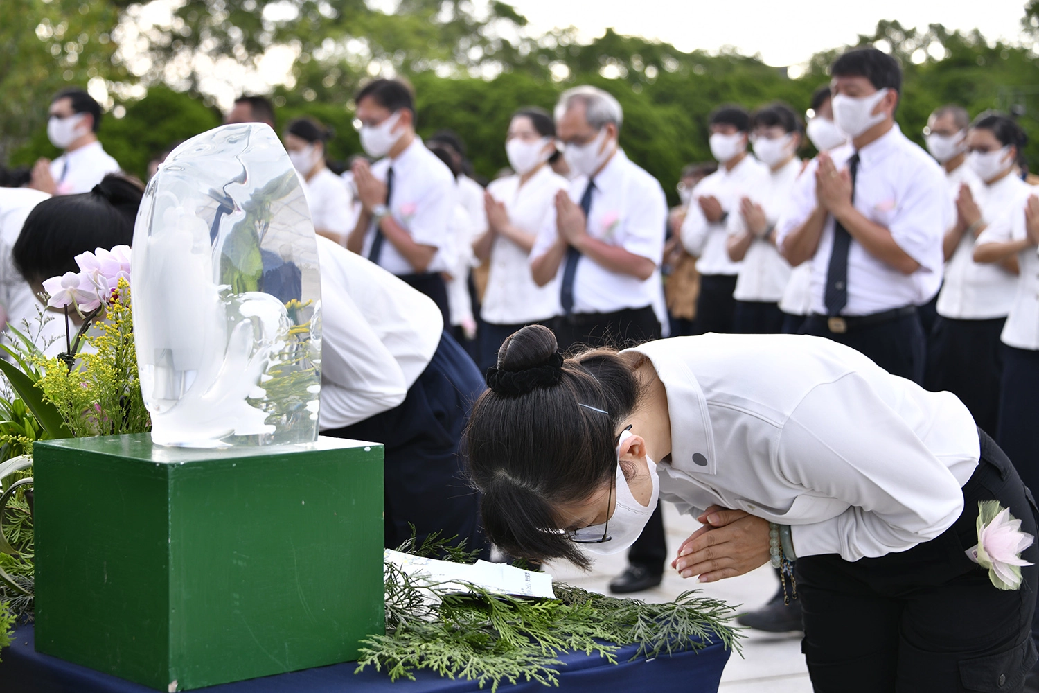 慈濟5月9日在花蓮靜思堂舉辦佛典禮。(攝影：徐政裕)
