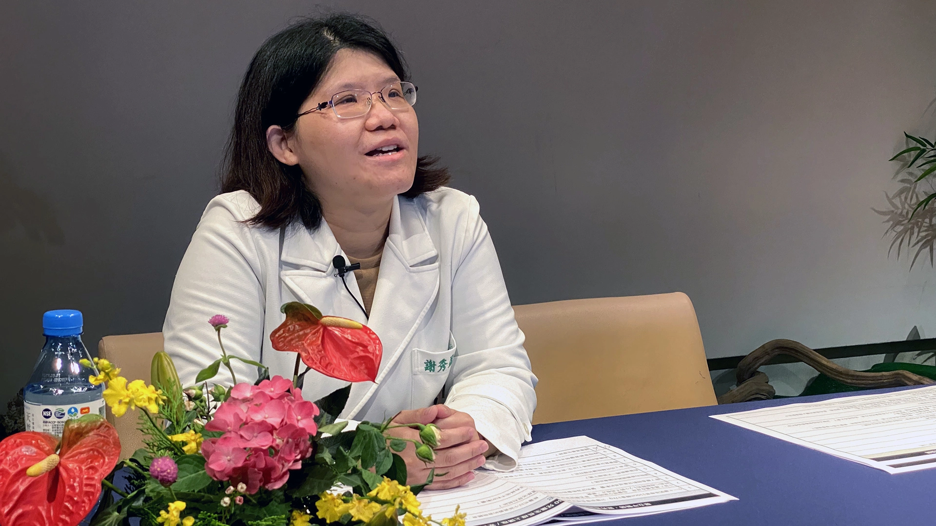 兒科部謝秀盈醫師分享「性早熟」，為家長建立兒童生長正確觀念。