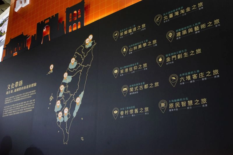 文化部今年推出10條文化觀光示範路線，包含走訪國定古蹟、世遺潛力點及體驗傳統工藝之美等。