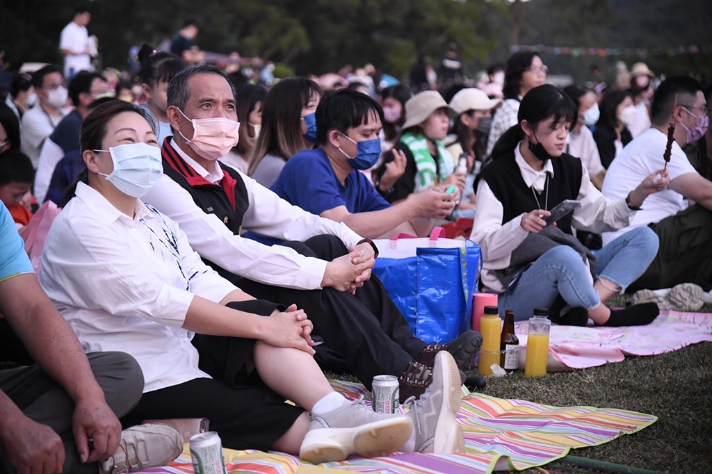 富里年度盛事「穀稻秋聲」今明登場，縣長徐榛蔚與鄉親一同浸潤在樂曲中享受涼秋氣爽時節。