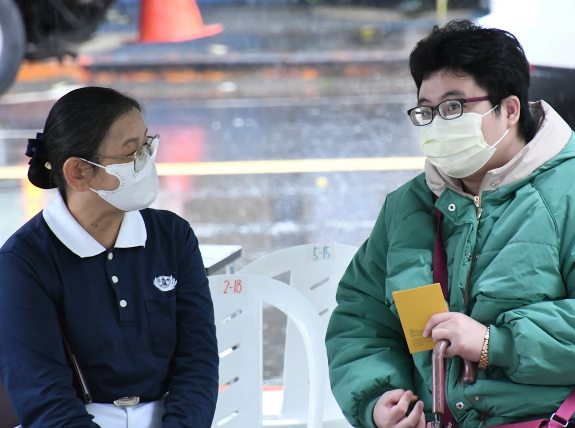 慈濟大同聯絡處志工把握因緣付出，共「同」提升防疫能量、一「同」守護人民健康。