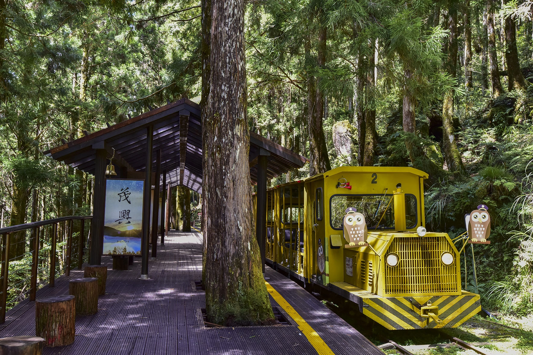太平山國家森林遊樂區蹦蹦車(茂興車站)