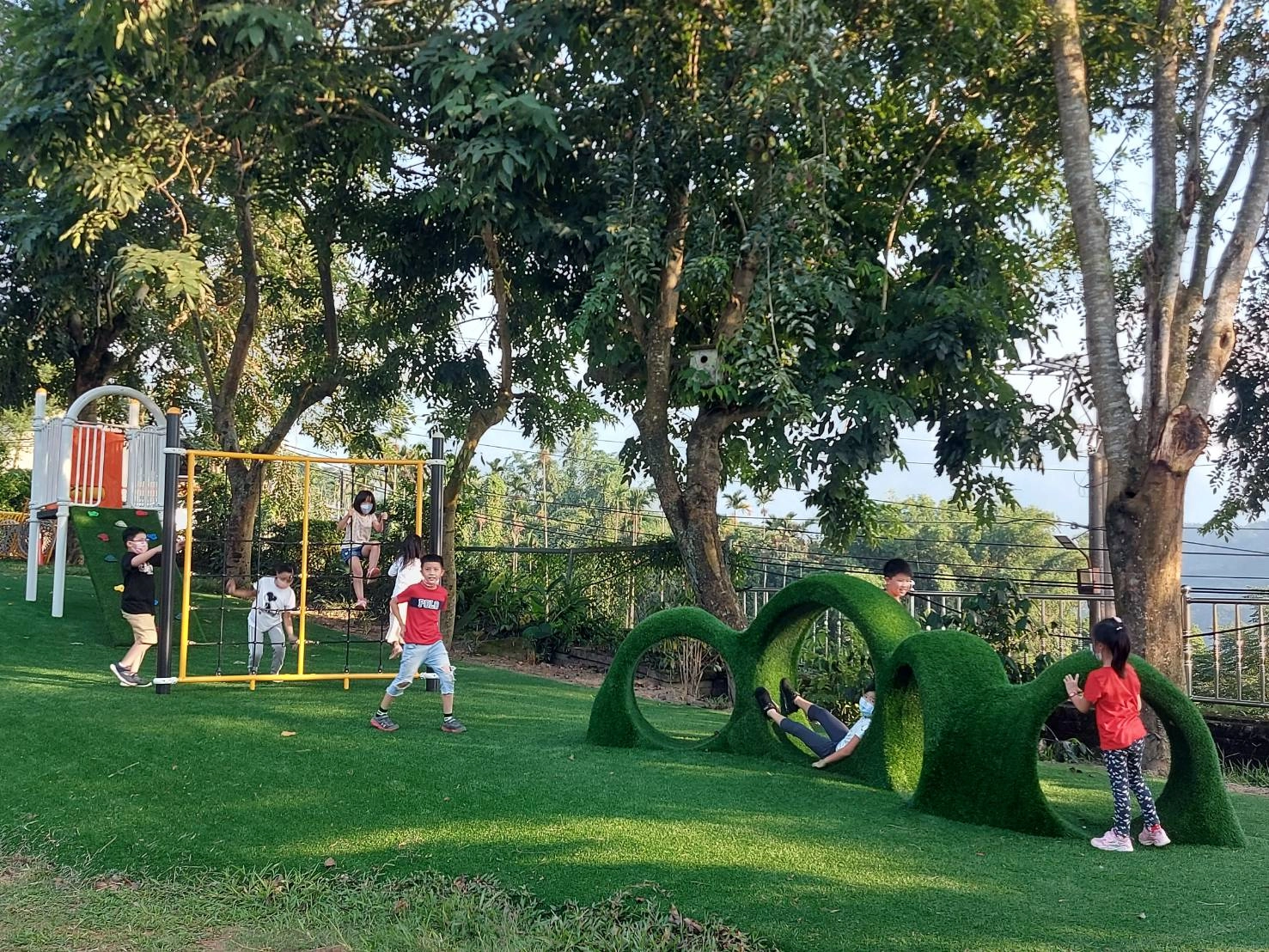 雲林縣華南國小改善後。