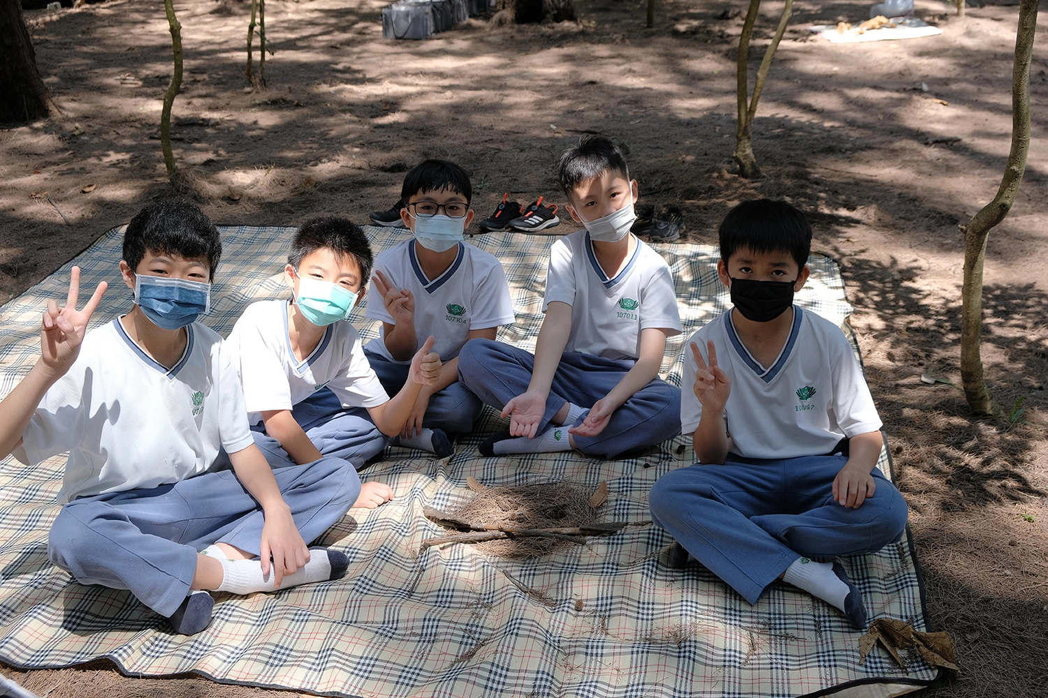 拼貼創作，守護安平家園的劍獅。陳天和攝