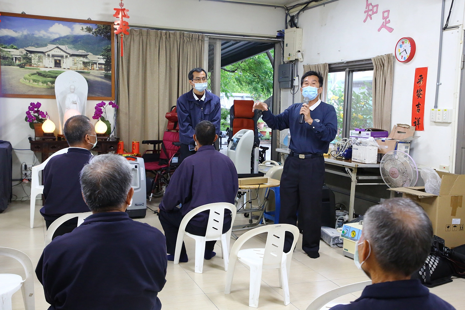 謝國榮分享他投入輔具平台因緣。
