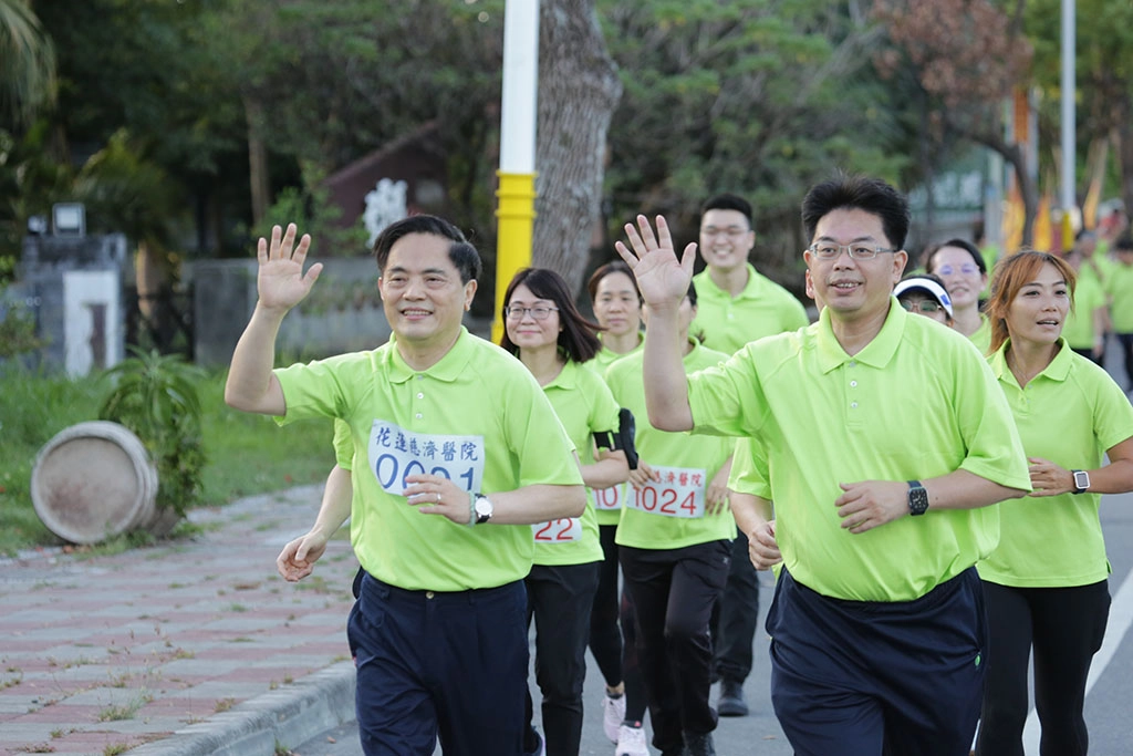 林欣榮院長感恩東部鄉親長久以來的支持，也祝福大家多運動保養身體，維持健康、平安。