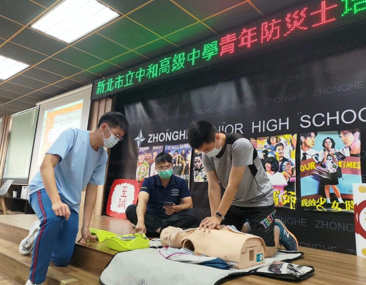 這次高中青年防災士培訓，最主要的目的是要讓防災扎根，帶動年輕世代共同關心在地社區的防災與安全。