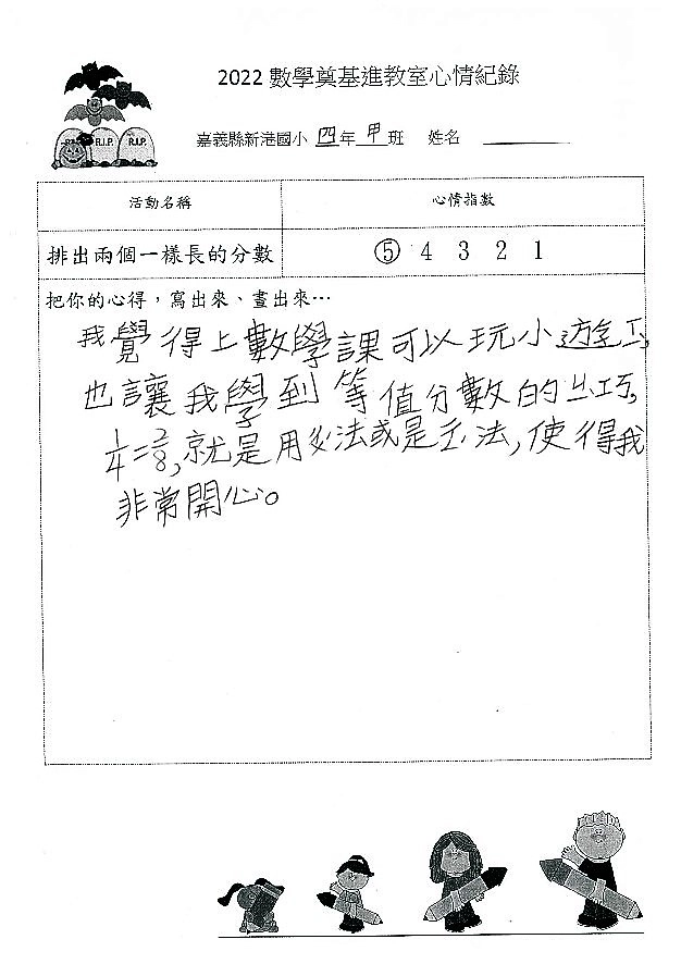 學生上完奠基實作的心得。(計畫團隊提供)