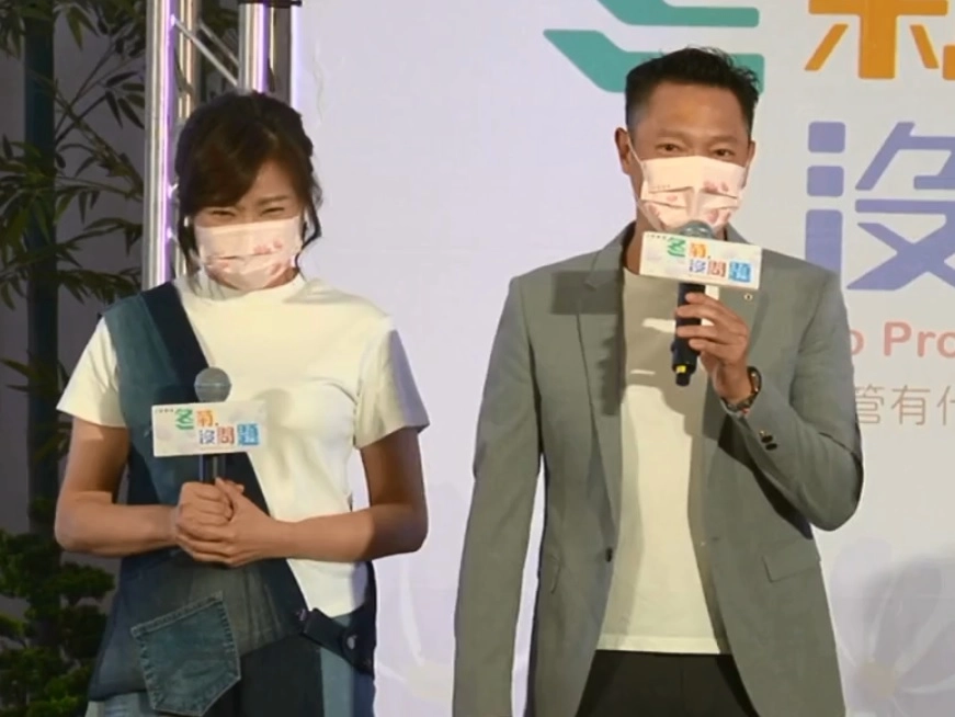 林嘉俐與謝祖武分享拍戲故事，逗全場笑聲連連