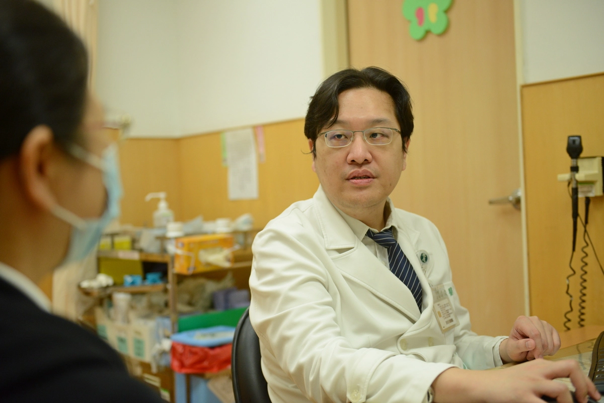 龔煥文醫師看診示意照。