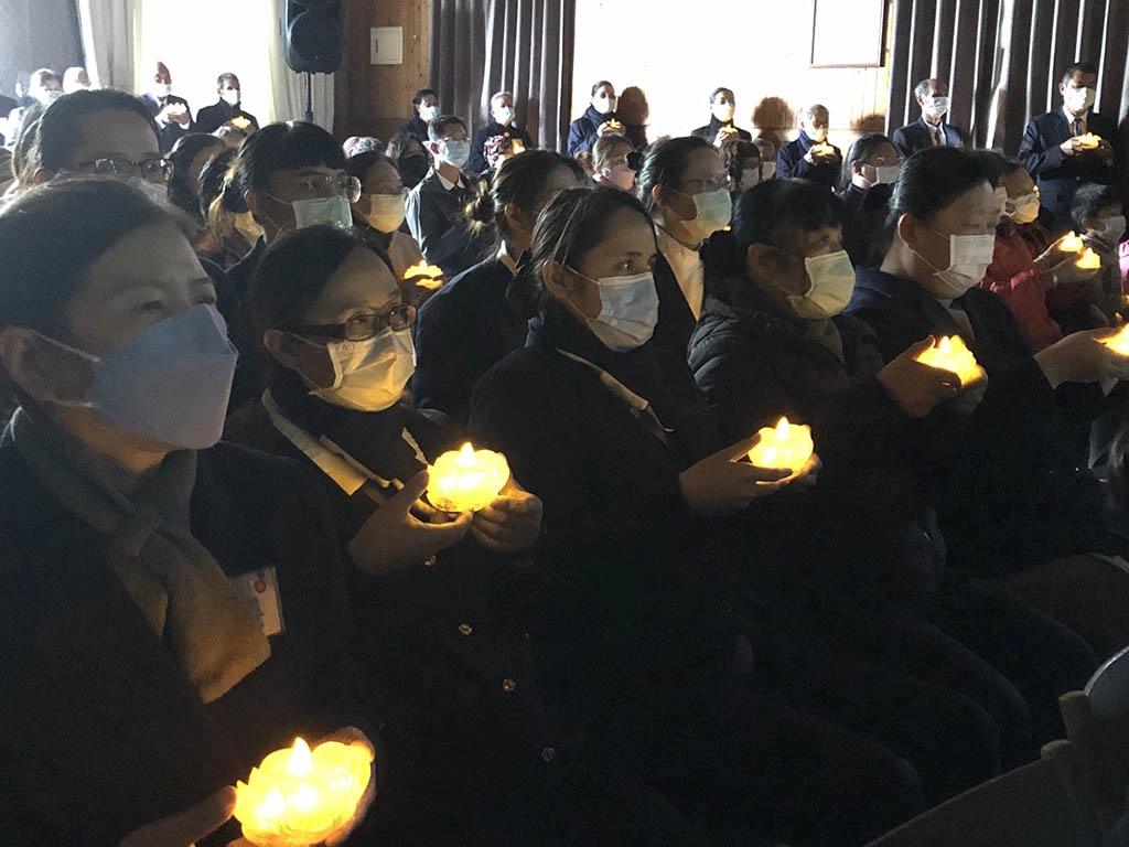 慈濟12月18日在池上鄉杜園舉辦歲末祝福感恩會。