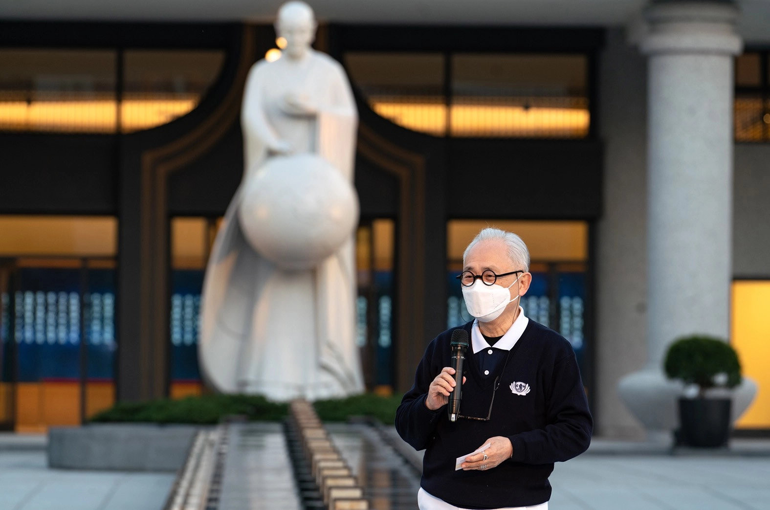 慈濟人文志業基金會 姚仁祿合心精進長致詞